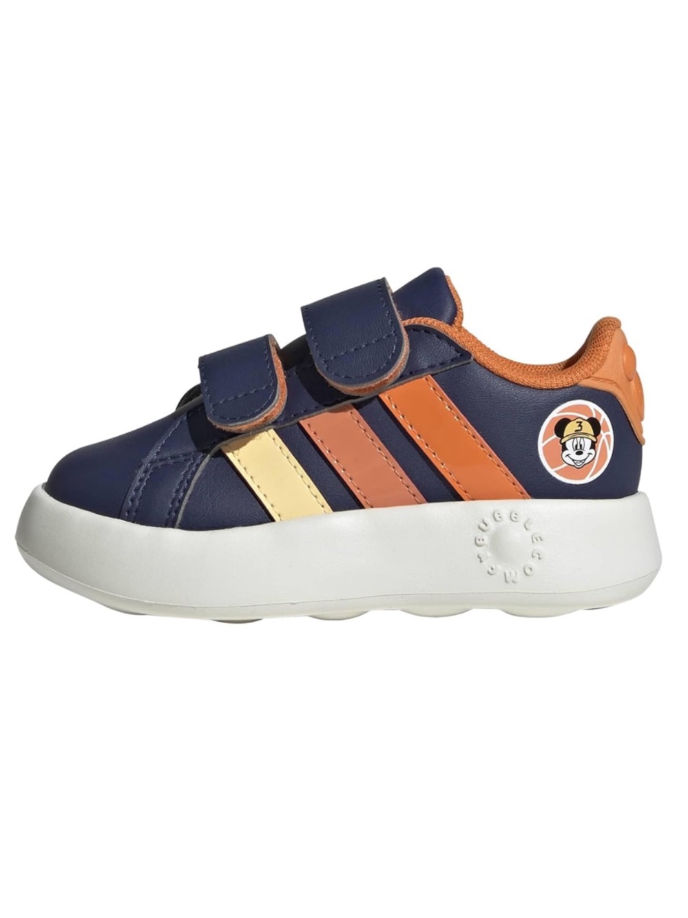 adidas Boys Grand Court Mickey Mouse Sneakers Size: 9K